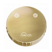 Abode SWICH Water Filter Diverter with Classic Filter in Brushed Brass