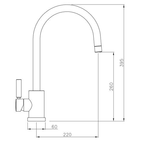 Abode ATLAS Single Lever Tap