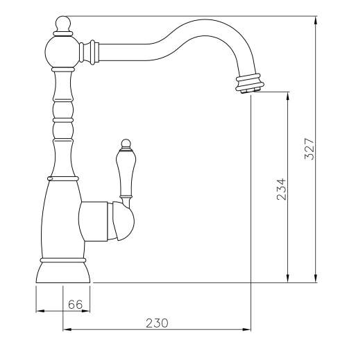 Abode BAYENNE Single Lever Mixer Tap