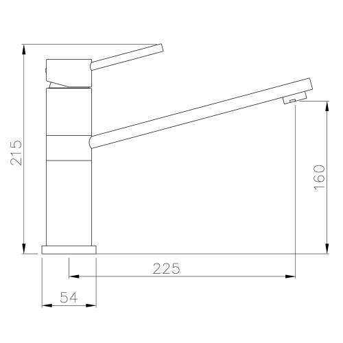 Abode SPECTO Single Lever Kitchen Tap