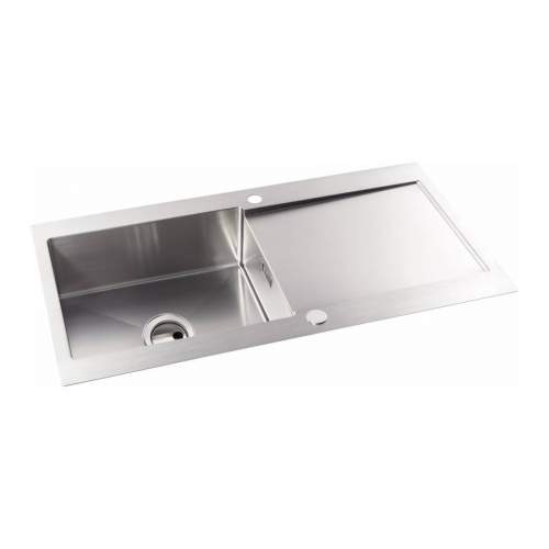 Abode Verve Single Bowl Stainless Steel Kitchen Sink