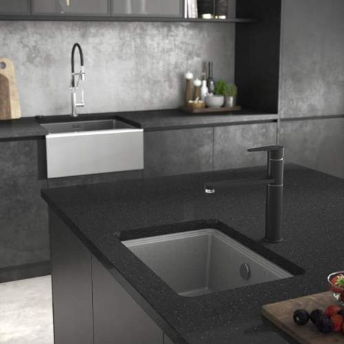 Abode Denton Compact Granite Kitchen Sink