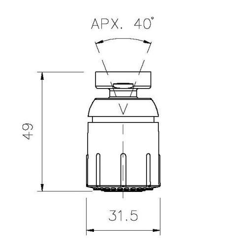 Abode Jet-Spray Aerator