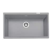 Caple Leesti 760 Large 1.0 Bowl Granite Kitchen Sink in Pebble Grey