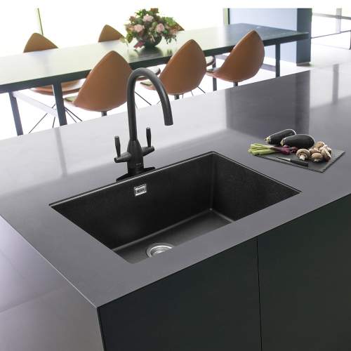 Caple Leesti 760 Large 1.0 Bowl Granite Kitchen Sink