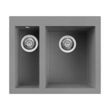 Reginox Quadra 150 Inset 1.5 Bowl Granite Kitchen Sink with Tap Wing
