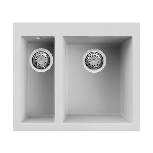 Reginox Quadra 150 Inset 1.5 Bowl Granite Kitchen Sink with Tap Wing