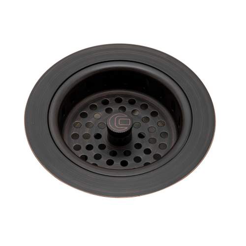 Caple 3.5" Blackened Copper Basket Strainer Waste & Overflow