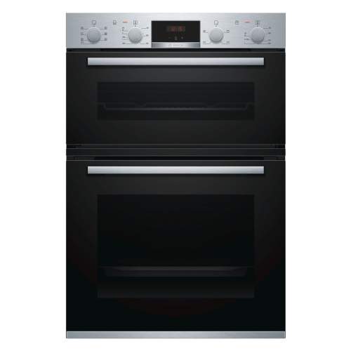 Bosch Serie 4 MBS533BS0B Stainless Steel Built-in Double Oven