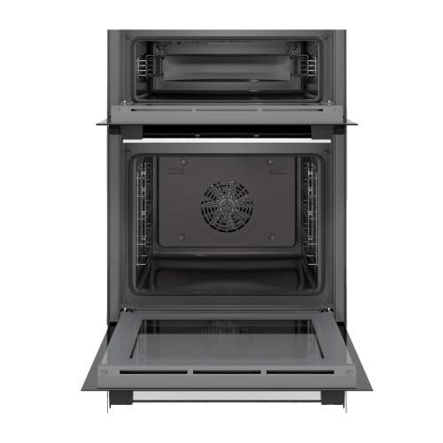 Bosch Serie 4 MBS533BS0B Stainless Steel Built-in Double Oven