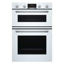 Bosch Serie 4 MBS533BW0B White Built-in Double Oven
