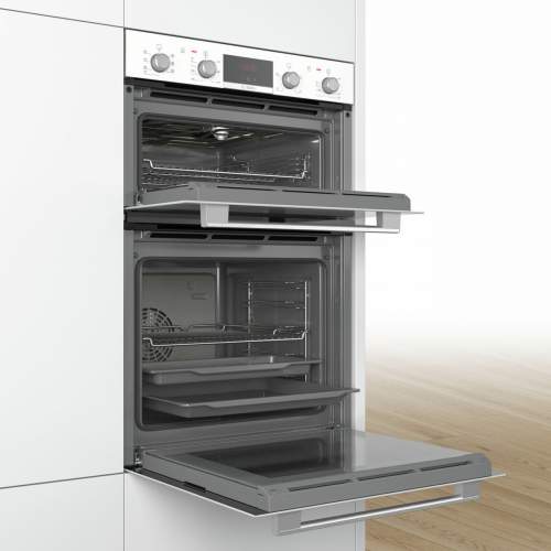 Bosch Serie 4 MBS533BW0B White Built-in Double Oven