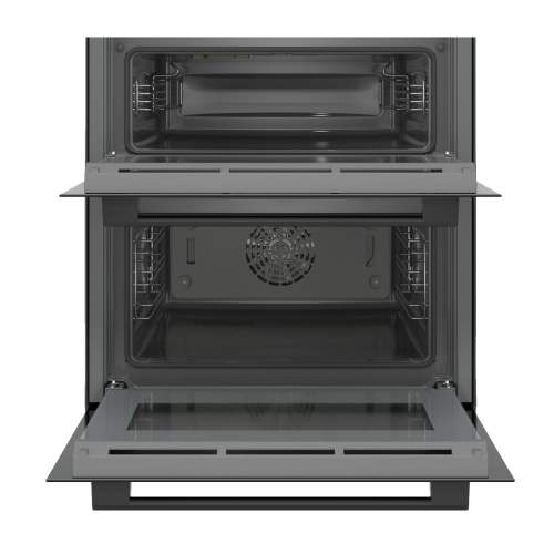 Bosch Serie 6 NBS533BB0B Black Built-Under Compact Double Oven