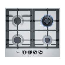 Bosch Serie 6 PCH6A5B90 60 cm Stainless Steel Gas Hob