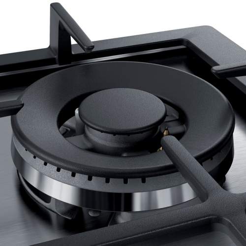 Bosch Serie 6 PCH6A5B90 60 cm Stainless Steel Gas Hob