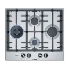 Bosch Serie 6 PCI6A5B90 60 cm Stainless Steel Gas Hob