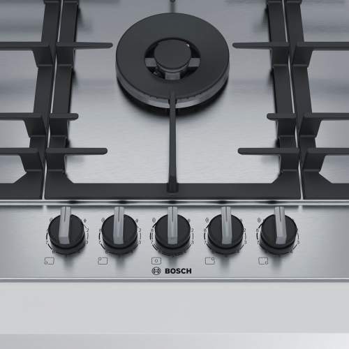 Bosch Serie 6 PCR9A5B90 90 cm Stainless Steel Gas Hob