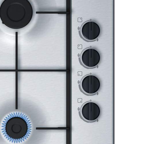 Bosch Serie 2 PBP6B5B60 60cm Stainless Steel Gas Hob