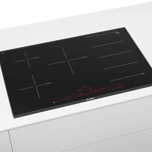 Bosch Serie 8 PXV875DV1E 80cm Black Induction Hob