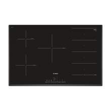 Bosch Serie 6 PXV851FC1E 80cm Black Induction Hob