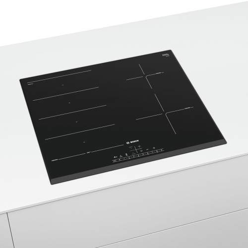 Bosch Serie 6  PXE651FC1E 60cm Black Induction Hob