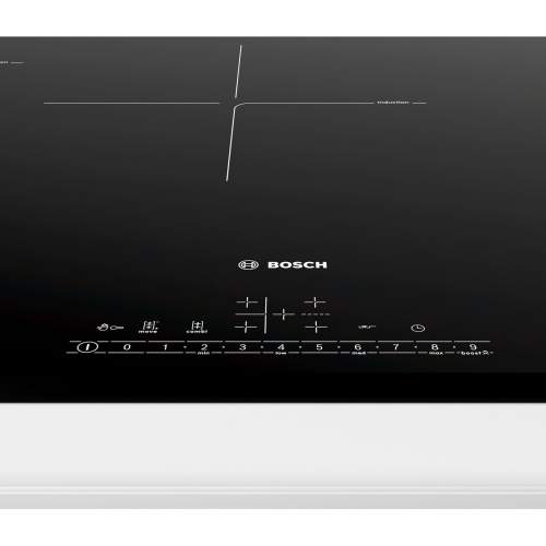 Bosch Serie 6  PVW851FB5E 80cm Black Induction Hob