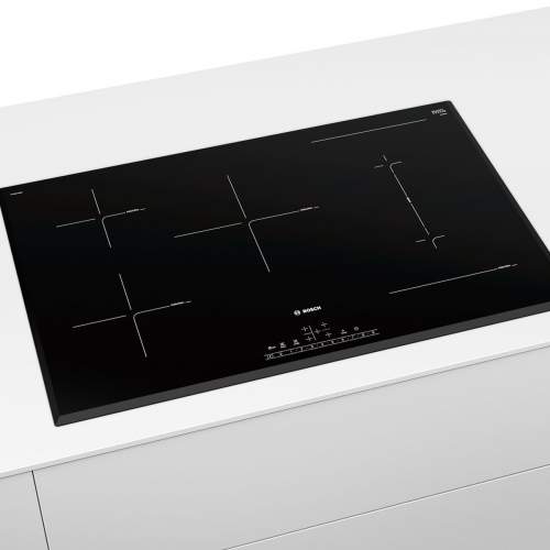 Bosch Serie 6  PVW851FB5E 80cm Black Induction Hob