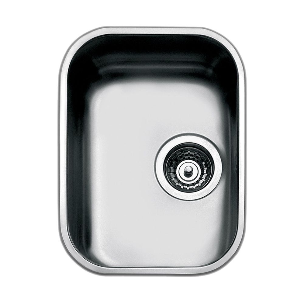 Small stainless steel shop basin
