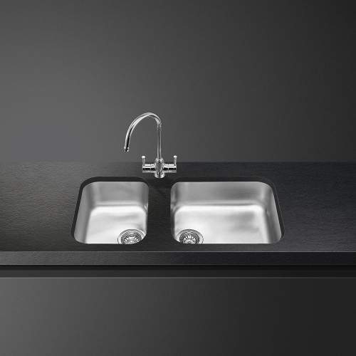 Smeg Alba UM30 Undermount Small Single Bowl Sink