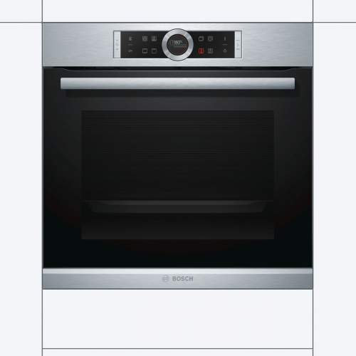 Bosch Serie 8 HBG634BS1B Stainless Steel Built-In Single Oven