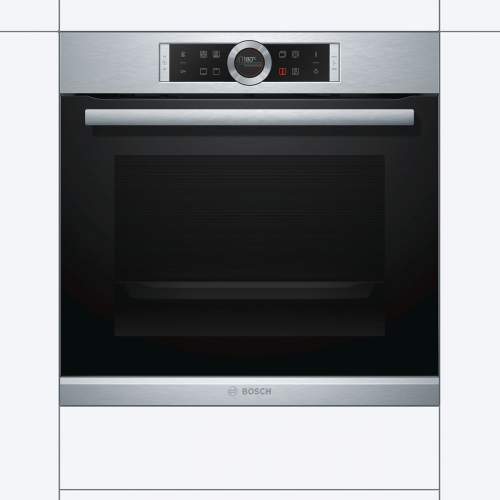 Bosch Serie 8 HBG634BS1B Stainless Steel Built-In Single Oven