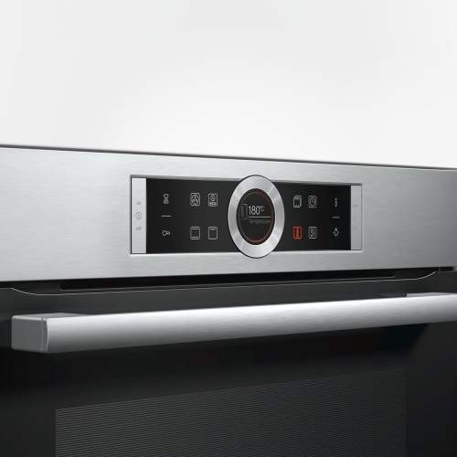 Bosch Serie 8 HBG634BS1B Stainless Steel Built-In Single Oven