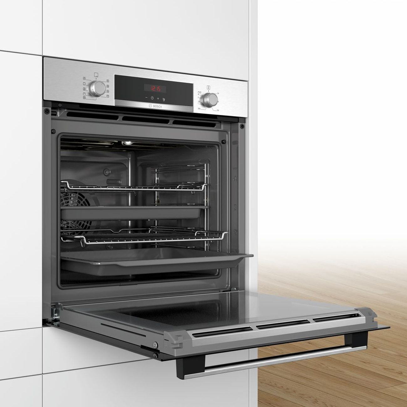 Bosch serie 4 pyrolytic single oven deals