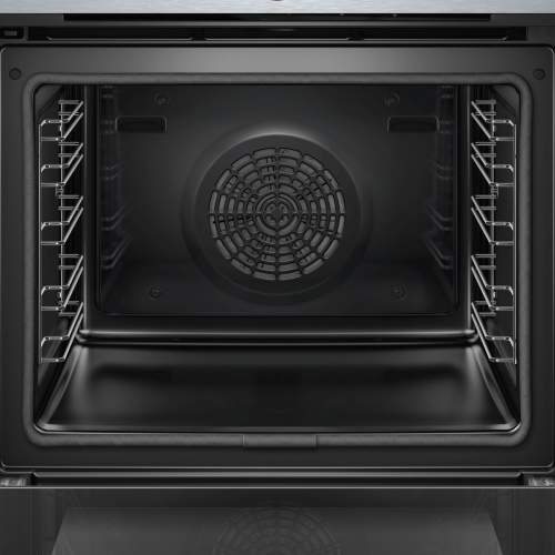 Bosch Serie 8 HBG674BS1B Stainless Steel Built-In Pyrolytic Single Oven