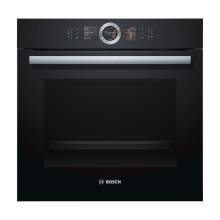 Bosch Serie 8 HBG6764B6B Black Built-In Single Pyrolytic Oven