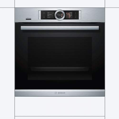 Bosch Serie 8 HBG6764S6B Stainless Steel Built-In Single Pyrolytic Oven