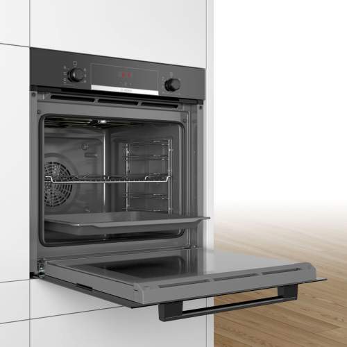 Bosch Serie 4 HBS534BB0B Black Built-In Single Oven