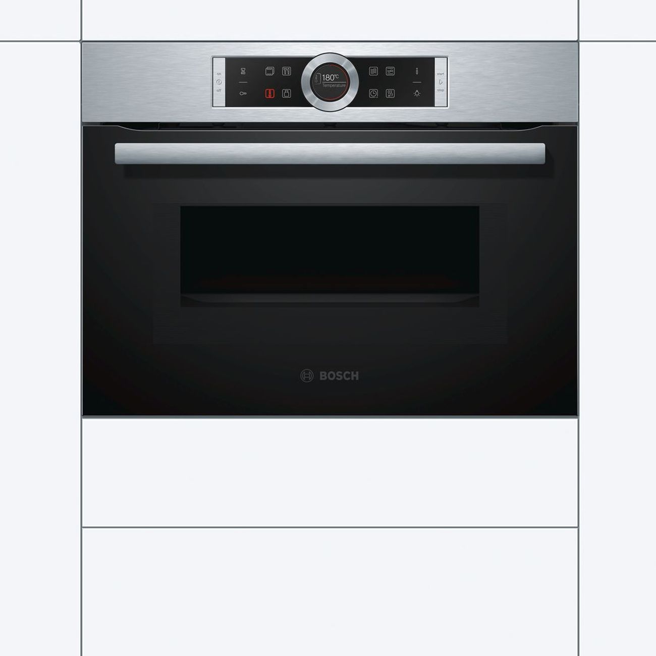 Bosch Serie 8 CMG633BS1B Stainless Steel Built In Compact Oven