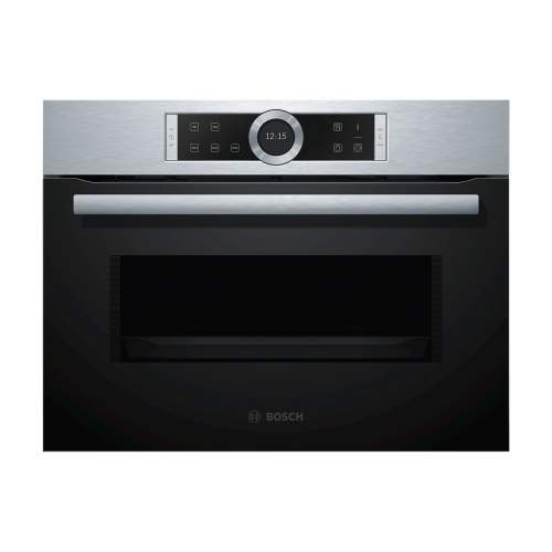 Bosch Serie 8 CFA634GS1B Stainless Steel Built-In Microwave Oven