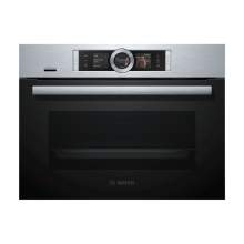 Bosch Serie 8 CSG656BS7B Built-In Compact Oven with Steam Function