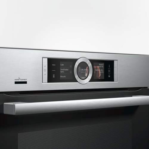 Bosch Serie 8 CSG656BS7B Built-In Compact Oven with Steam Function