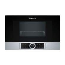 Bosch Serie 8 BEL634GS1B 39cm Built-In Microwave Oven with Grill