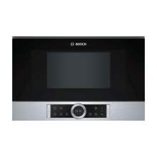 Bosch Serie 8 BFL634GS1B 39cm Stainless Steel Built-In Microwave Oven