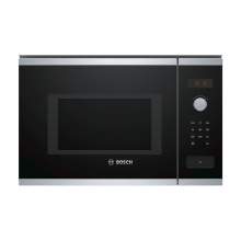 Bosch Serie 4 BFL553MS0B 38cm Stainless Steel Built-In Microwave Oven