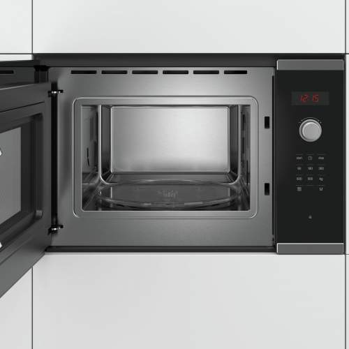 Bosch Serie 4 BFL553MS0B 38cm Stainless Steel Built-In Microwave Oven