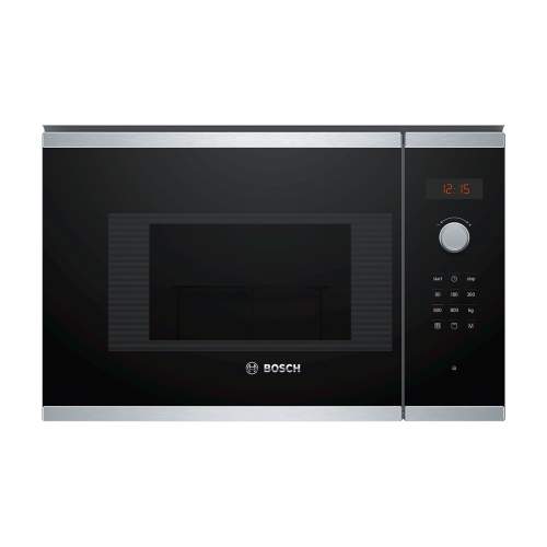 Bosch Serie 4 BEL523MS0B Stainless Steel Built-In Microwave Oven with Grill