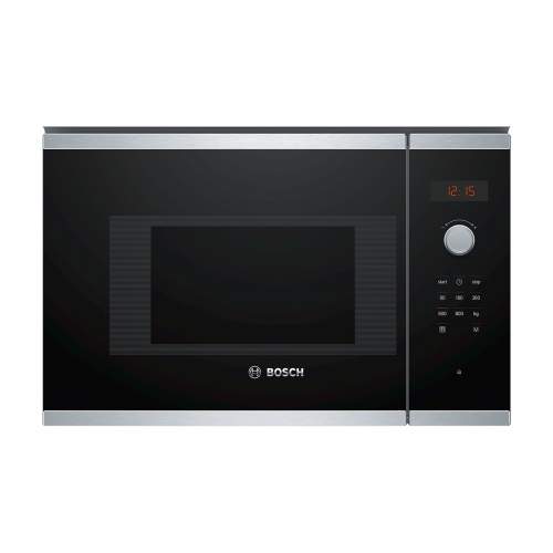 Bosch Serie 4 BFL523MS0B 38cm Stainless Steel Built-In Microwave Oven