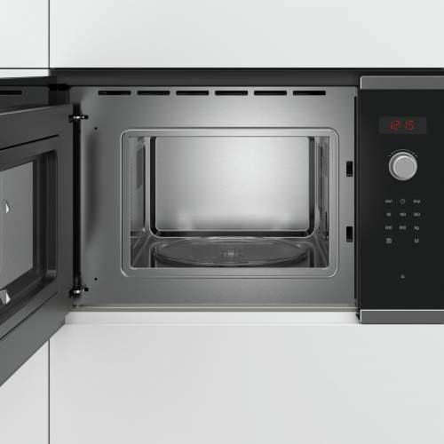 Bosch Serie 4 BFL523MS0B 38cm Stainless Steel Built-In Microwave Oven