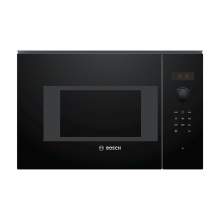 Bosch Serie 4 BFL523MB0B 38cm Black Built-In Microwave Oven