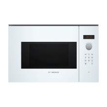 Bosch Serie 4 BFL523MW0B 38cm White Built-In Microwave Oven